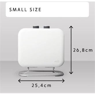 Mill 1800W Ptc Fan Heater smart home fűtőtest fehér