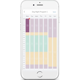 Mill Heater WIFI Socket 3 smart home 1db villásdugó CEE 7/3 (EU) smart plug fehér