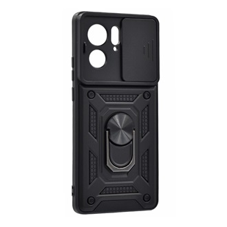 Motorola Edge 40 5G Gigapack Defender szilikon telefonvédő ütésállóság, kameravédő, FEKETE