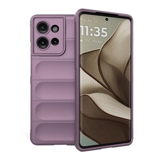 Motorola Edge 50 5G Gigapack Szilikon telefonvédő ütésállóság, 3D, LILA