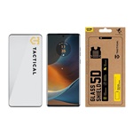 Motorola Edge 50 Fusion 5G TACTICAL GLASS SHIELD 5D képernyővédő üveg 5D, 9H, FEKETE