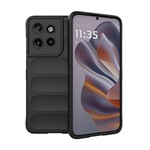 Motorola Edge 50 Neo 5G GIGAPACK Szilikon telefonvédő ütésállóság, 3D, FEKETE