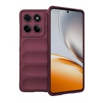 Motorola Edge 60 5G GIGAPACK Szilikon telefonvédő ütésállóság, 3D, BORDÓ