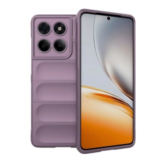 Motorola Edge 60 5G GIGAPACK Szilikon telefonvédő ütésállóság, 3D, LILA