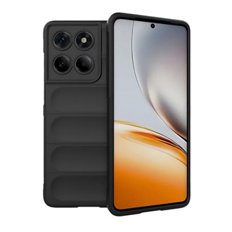 Motorola Edge 60 Fusion 5G GIGAPACK Szilikon telefonvédő ütésállóság, 3D, FEKETE