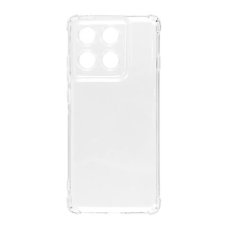 Motorola Edge 60 Pro 5G GIGAPACK Szilikon telefonvédő ütésállóság, légpárnás sarok, ÁTLÁTSZÓ