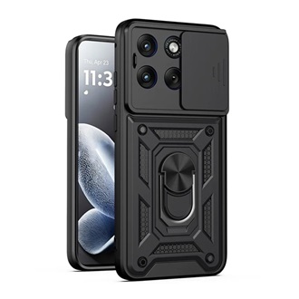 Motorola Edge 70 Fusion GIGAPACK Defender szilikon telefonvédő ütésállóság, kameravédő, FEKETE