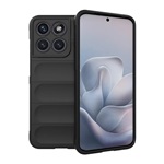 Motorola Edge 70 Fusion GIGAPACK Szilikon telefonvédő ütésállóság, 3D, FEKETE