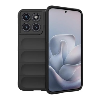 Motorola Edge 70 Fusion GIGAPACK Szilikon telefonvédő ütésállóság, 3D, FEKETE