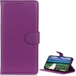 Motorola Edge 70 GIGAPACK Tok álló, bőr hatású FLIP, prémium, LILA