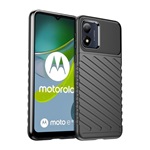 Motorola Moto E13 GIGAPACK szilikon telefonvédő ütésállóság, dombor minta, FEKETE