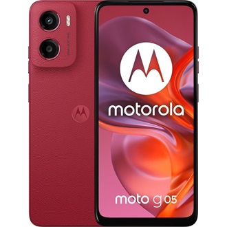 Motorola Moto G05 6,67" LTE 4/128GB DualSIM piros okostelefon