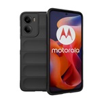 Motorola Moto G05 GIGAPACK Szilikon telefonvédő ütésállóság, 3D, FEKETE