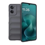 Motorola Moto G06 GIGAPACK Szilikon telefonvédő ütésállóság, 3D, SÖTÉTSZÜRKE