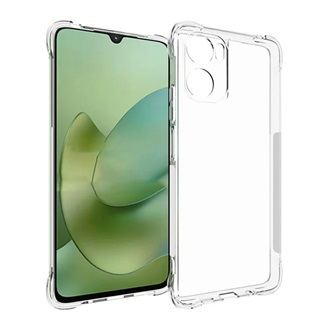 Motorola Moto G06 Power GIGAPACK Szilikon telefonvédő ütésállóság, légpárnás sarok, ÁTLÁTSZÓ