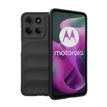 Motorola Moto G15 GIGAPACK Szilikon telefonvédő ütésállóság, 3D, FEKETE