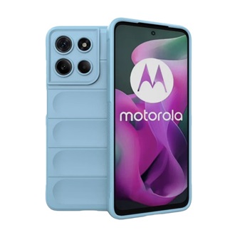 Motorola Moto G15 GIGAPACK Szilikon telefonvédő ütésállóság, 3D, VILÁGOSKÉK