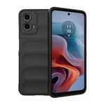 Motorola Moto G34 5G Gigapack Szilikon telefonvédő ütésállóság, 3D, FEKETE