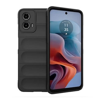 Motorola Moto G34 5G Gigapack Szilikon telefonvédő ütésállóság, 3D, FEKETE