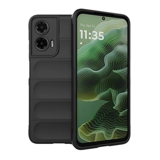 Motorola Moto G35 5G GIGAPACK Szilikon telefonvédő ütésállóság, 3D, FEKETE