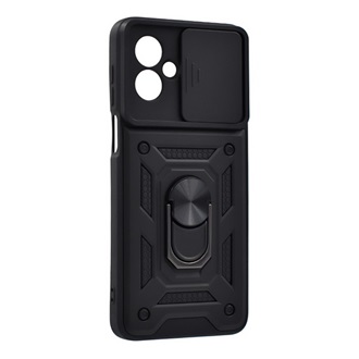 Motorola Moto G55 5G GIGAPACK Defender szilikon telefonvédő ütésállóság, kameravédő, FEKETE