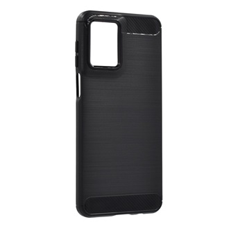 Motorola Moto G55 5G Gigapack Szilikon telefonvédő ütésállóság, karbon minta, FEKETE