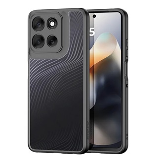 Motorola Moto G56 5G DUX DUCIS AIMO szilikon telefonvédő ütésállóság, hullám, FEKETE