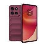 Motorola Moto G56 5G GIGAPACK Szilikon telefonvédő ütésállóság, 3D, BORDÓ