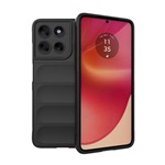 Motorola Moto G56 5G GIGAPACK Szilikon telefonvédő ütésállóság, 3D, FEKETE