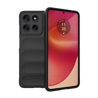 Motorola Moto G56 5G GIGAPACK Szilikon telefonvédő ütésállóság, 3D, FEKETE