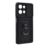 Motorola Moto G75 5G GIGAPACK Defender szilikon telefonvédő ütésállóság, kameravédő, FEKETE