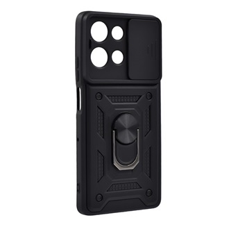 Motorola Moto G75 5G GIGAPACK Defender szilikon telefonvédő ütésállóság, kameravédő, FEKETE