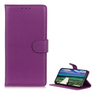 Motorola Moto G82 Gigapack Tok álló, bőr hatású FLIP, prémium, LILA