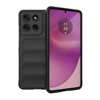 Motorola Moto G86 5G GIGAPACK Szilikon telefonvédő ütésállóság, 3D, FEKETE