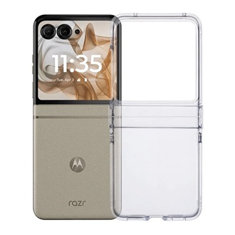 Motorola Razr 50 5G GIGAPACK Műanyag telefonvédő ÁTLÁTSZÓ