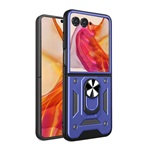 Motorola Razr 50 5G Gigapack Defender szilikon telefonvédő ütésállóság, kameravédő, SÖTÉTKÉK