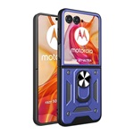 Motorola Razr 50 Ultra 5G Gigapack Defender szilikon telefonvédő ütésállóság, kameravédő, SÖTÉTKÉK