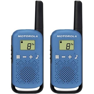 Motorola T42 adó-vevő készülék, kék