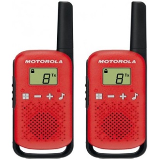 Motorola T42 adó-vevő készülék, piros