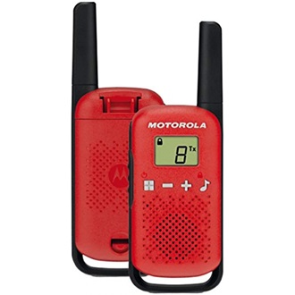 Motorola T42 adó-vevő készülék, piros