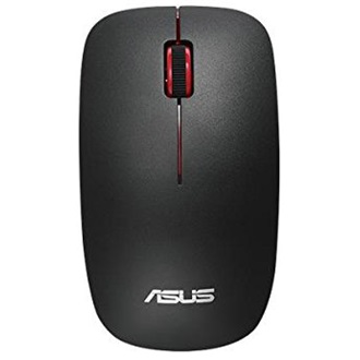 Asus WT300 vezeték nélküli optikai egér fekete-piros