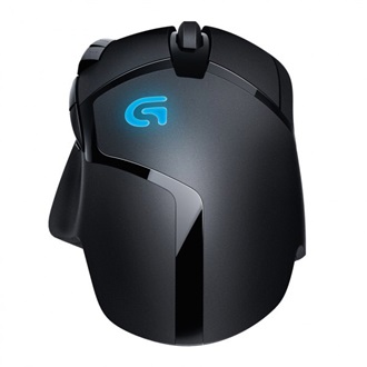 Logitech G402 Hyperion Fury USB lézeres gamer egér fekete