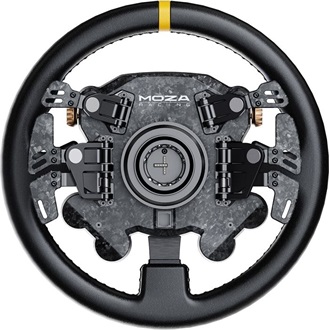 Moza Racing CS PRO Kormánykerék (Dual Clutch, RGB, 2,99 inch kijelző, 325mm) szimulátor kiegészítő