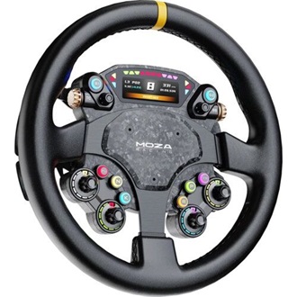 Moza Racing CS PRO Kormánykerék (Dual Clutch, RGB, 2,99 inch kijelző, 325mm) szimulátor kiegészítő