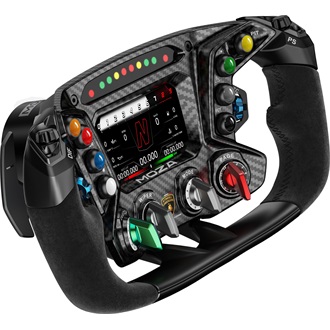 Moza Racing ESSENZA SCV12 Kormánykerék (Shifter, LED RGB, érintőkijelző, bőr markolat) szimulátor kiegészítő