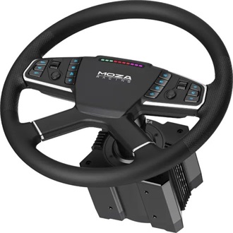 Moza Racing TSW Kormánykerék (Kamion változat, RGB, 400mm) szimulátor kiegészítő