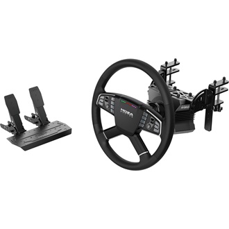 Moza Racing Trucking PC Szimulátor szett (Kamion/Traktor, DD, R5 bázis, TSW kormány, SR-P Lite pedál, bilincs) szimuláto