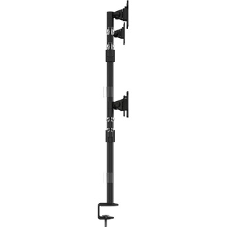 Multibrackets Deskmount Officeline Quad Black 15"-30" monitor tartó asztalra szürke