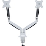Multibrackets M Deskmount Gas Spring Dual 15"-27" monitor tartó asztalra fehér