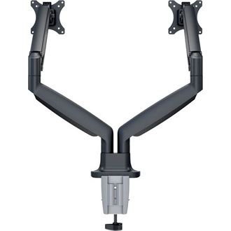 Multibrackets M Deskmount Gas Spring Dual 15"-27" monitor tartó asztalra fekete